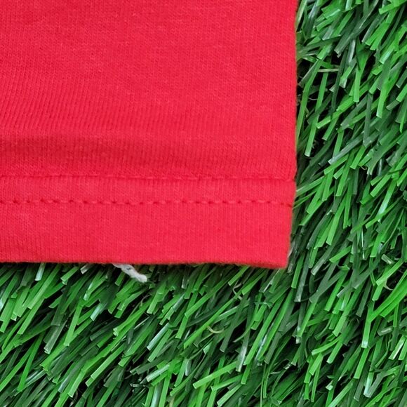 LA Angels Shirt S/M 20x27 Spellout Red - Picture 12 of 13